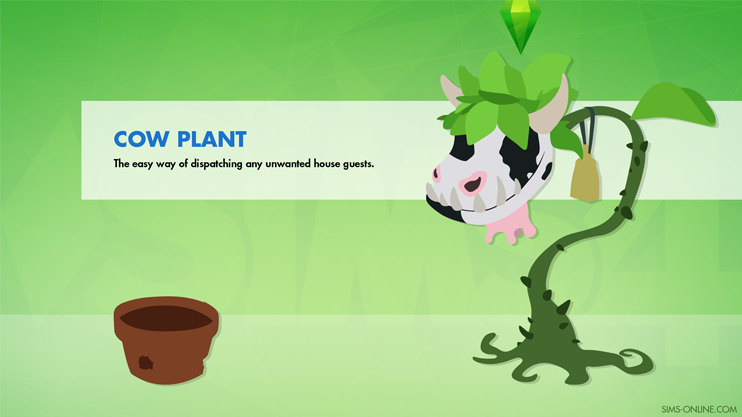 The Sims 4 Cow Plant Desktop Wallpaper — The Sims Forums 2460