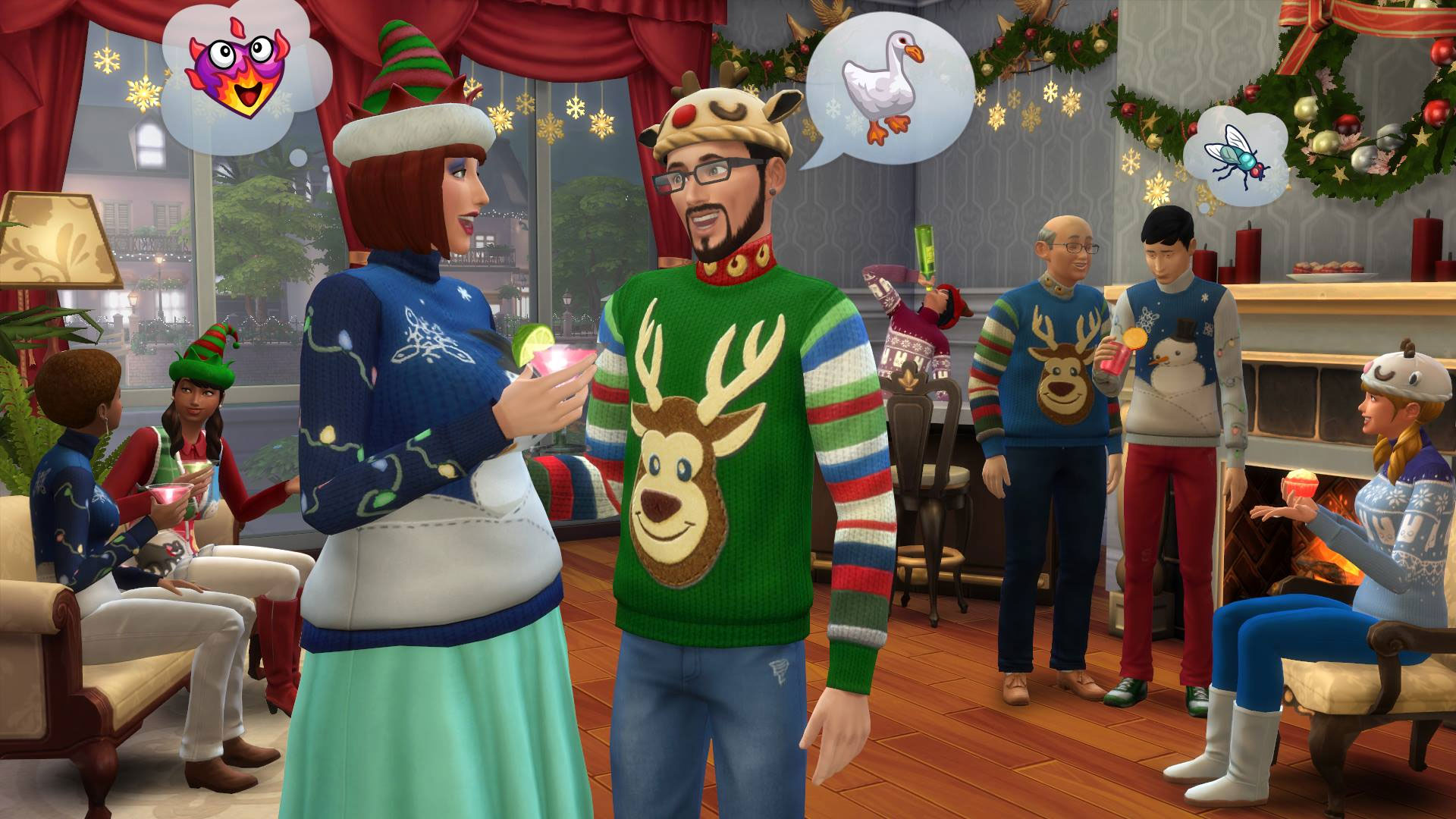 The Sims 4 Holiday Celebration Outdoor Retreat
