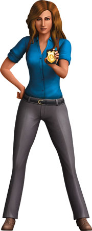 The Sims 4 Get To Work Police