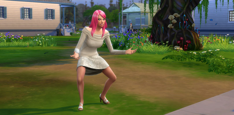 Death by Cardiac Explosion in The Sims 4