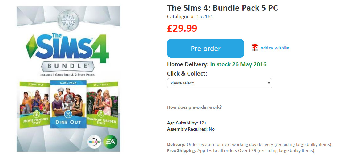 Restaurant Game Pack is called The Sims 4 Dine Out - Sims Online
