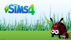The Sims 4 Wallpaper Ladybug