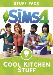 The Sims 4 Cool Kitchen Stuff Boxart