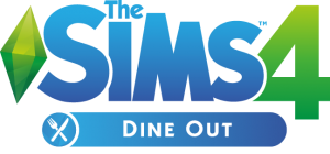 The Sims 4 Dine Out Logo