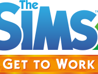 The Sims 4 Get To Work Logo