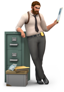 The Sims 4 Get To Work Render