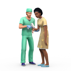 The Sims 4 Get To Work Render