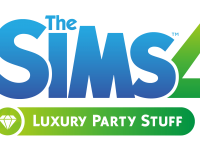 The Sims 4 Luxury Party Stuff Logo