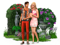 The Sims 4 Romantic Garden Stuff Render