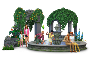 The Sims 4 Romantic Garden Stuff Render