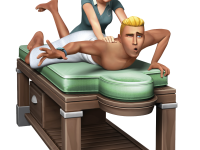 The Sims 4 Spa Day Render