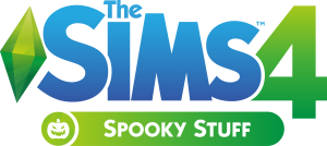 The Sims 4 Spooky Stuff Logo