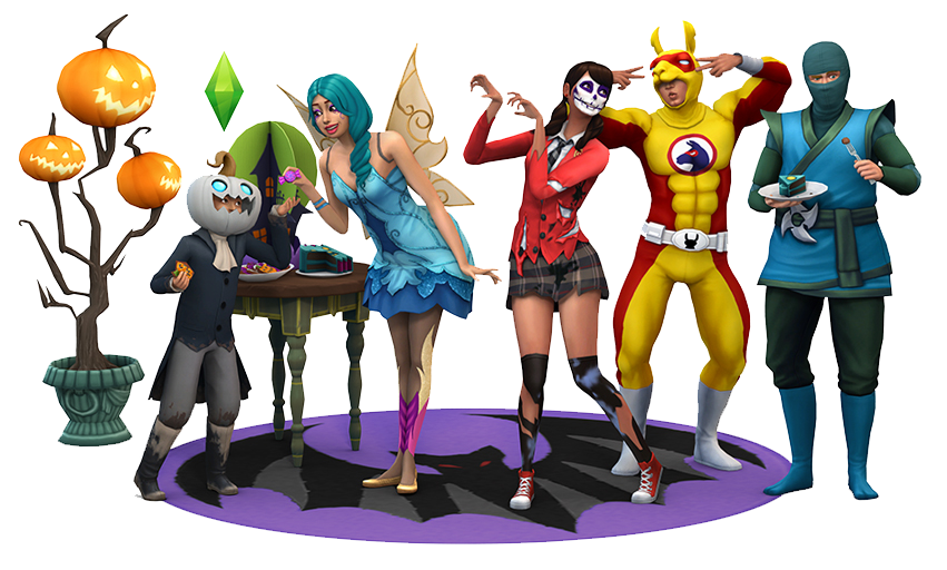 The Sims 4 Spooky Stuff Render