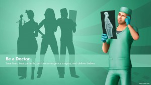 The Sims 4 Wallpaper Get To Work Doctor