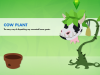 Cow Plant Wallpaper 2560x1440