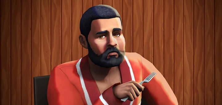 The Sims 4 Pancake Bob