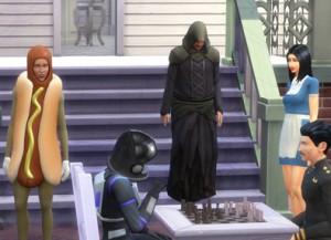 The Sims 4 Throwing a Party
