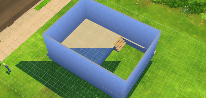 Tutorial: Sunken Room Place Stairs