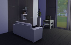 The Sims 4 Astronaut Starter Living Room