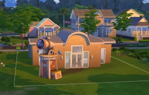 The Sims 4 Astronaut Starter Backyard Observatory