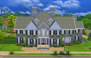 The Sims 4 Stepford Mansion - Sims Online