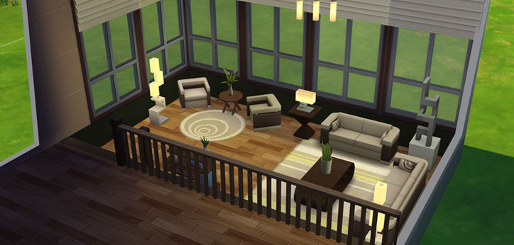 Turorial: Create Split Level Room in The Sims 4