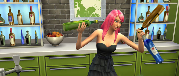 Mixology Skill in The Sims 4 Juggle