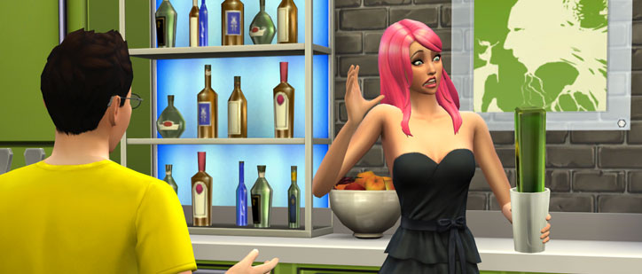 Mixology Skill in The Sims 4 Level 1