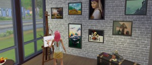 Painting Skill Guide Gallery - The Sims 4