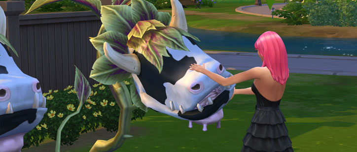 The Sims 4 Cow Plant