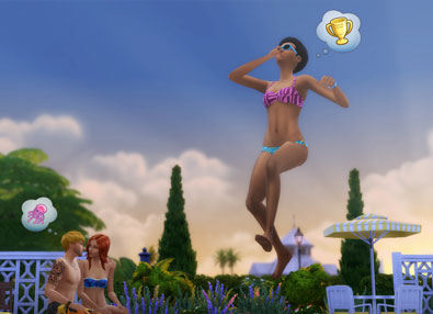 The Sims 4 pool update