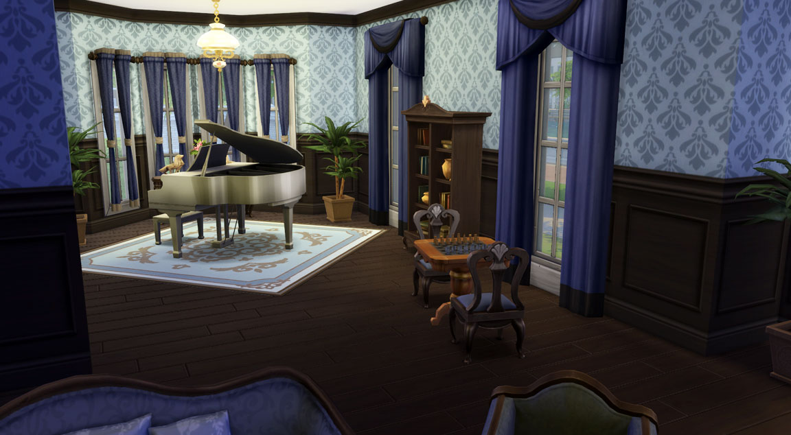 Download: Valentine's Mansion in The Sims 4 - Sims Online