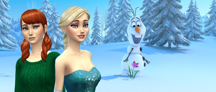 The Sims 4 Frozen