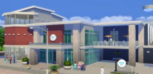 The Sims 4 Get To Work Expansion Hospital