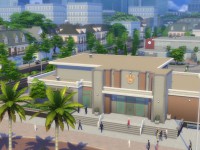 The Sims 4 Get To Work Expansion Police Station