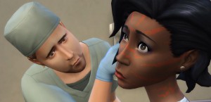 The Sims 4 Get To Work Expansion Sick Sim