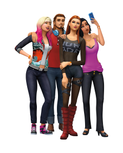 The Sims 4 Get Together Official Boxart Render