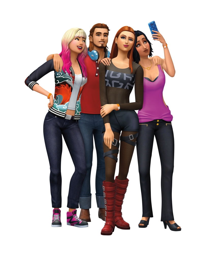 The Sims 4 Official Artwork - Sims Online