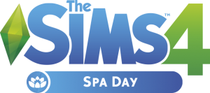 The Sims 4 Spa Day Official Logo