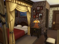 The Sims 4 Joy's Inn and Bakery Bedroom