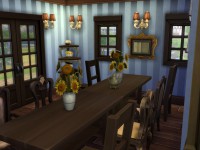 The Sims 4 Joy's Inn and Bakery Dining Room