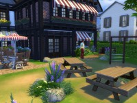The Sims 4 Joy's Inn and Bakery Garden