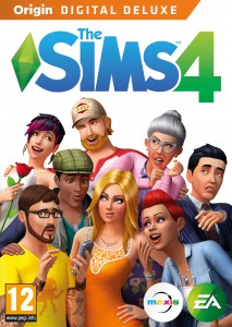 The Sims 4 Digital Deluxe Edition Official Boxart