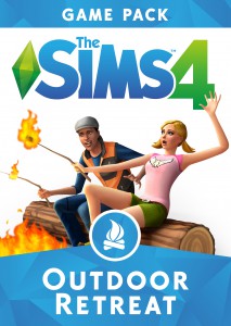 The Sims 4 Outdoor Retreat Official Boxart
