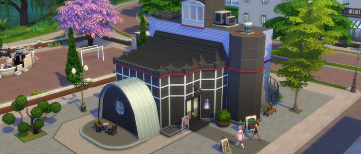 Photography store in The Sims 4 Get to Work