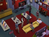 The Sims 4 Get to Work Retail Electronics Store