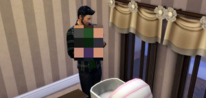 Breastfeed Alien Baby Male Sim