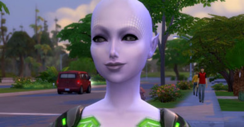 Aliens in The Sims 4 Get to Work