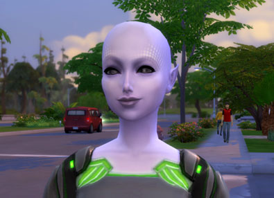 sims 3 into the future alien