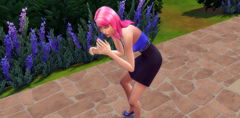 Death by Embarrassment in The Sims 4